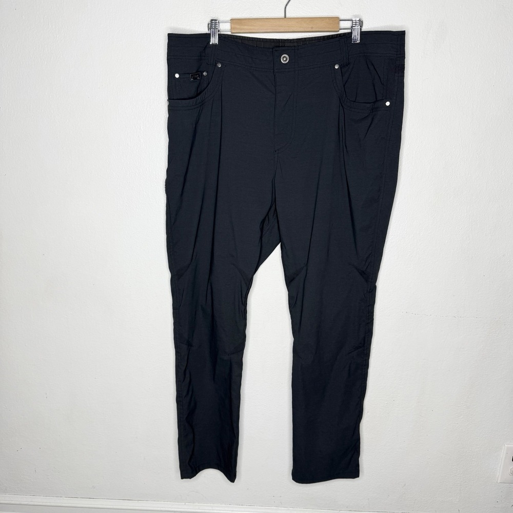 Kuhl Renegade Aktion Hiking Pants Gray Outdoor Gorpcore Pockets Men's 40